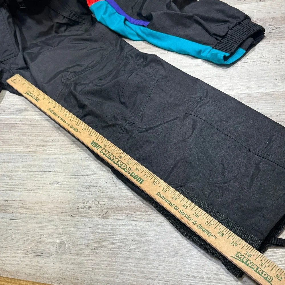 Helly Hansen Equipe Ski Suit One‎ Piece Snowsuit Black Men's Sz L